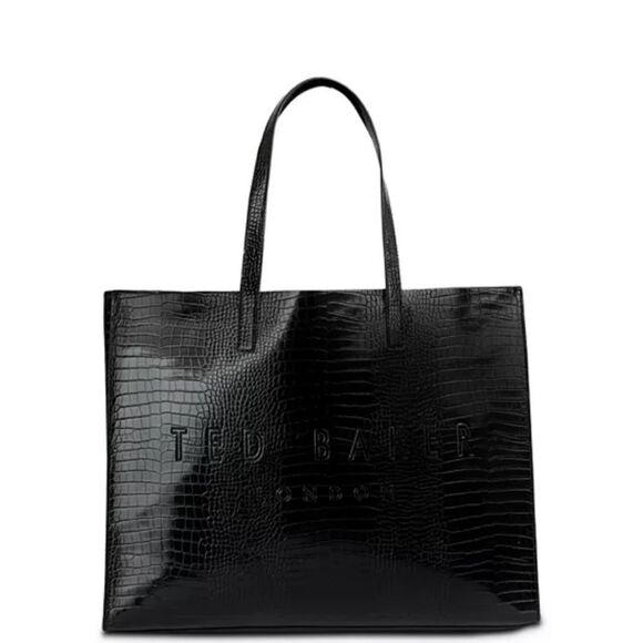 Ted Baker Icon Embossed Shopping Tote - Picture 1 of 8